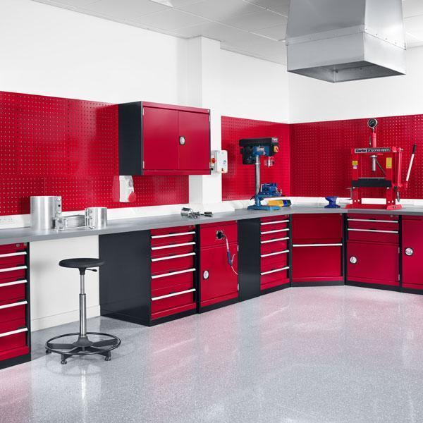 cubio - Soluzione ideale ed ergonomica per riporre utensili, componenti e altri pezzi, che consente una grande capacità di stoccaggio.